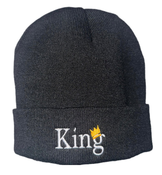 ‘King’ Satin-Lined Beanie