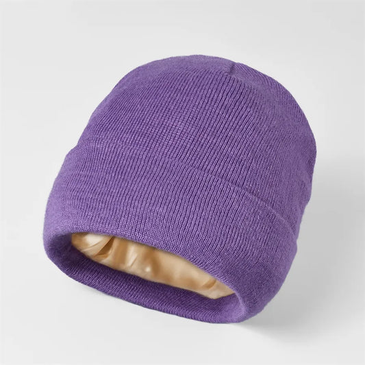 Satin-Lined beanie