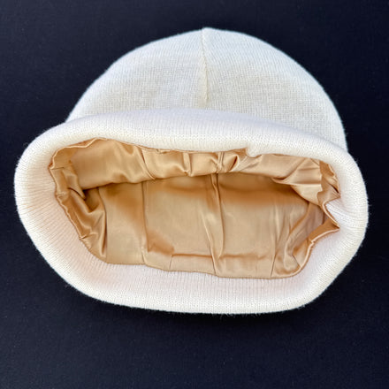 Satin-Lined beanie