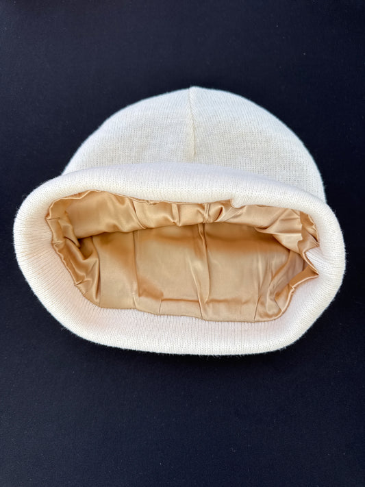 Satin-Lined beanie