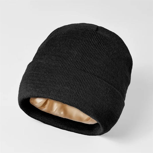 Satin-Lined beanie