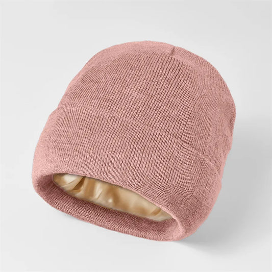 Satin-Lined beanie