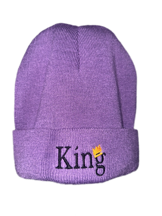 ‘King’ Satin-Lined Beanie