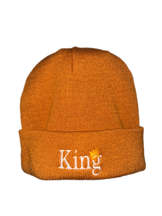 ‘King’ Satin-Lined Beanie