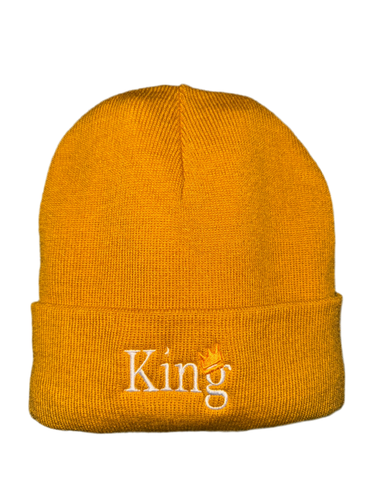 ‘King’ Satin-Lined Beanie